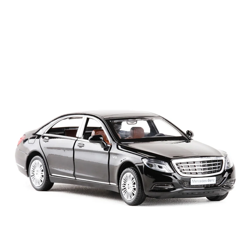 1:32 S600 Моделирование игрушка купе Транспорт модель сплав отступить дети игрушки подлинное коллекция подарок детям шесть открытой двери