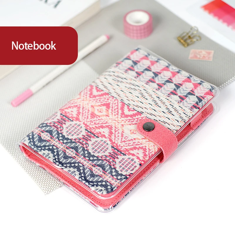 Новинка 2019 винтажный тканевый чехол в стиле ретро еженедельник органайзер