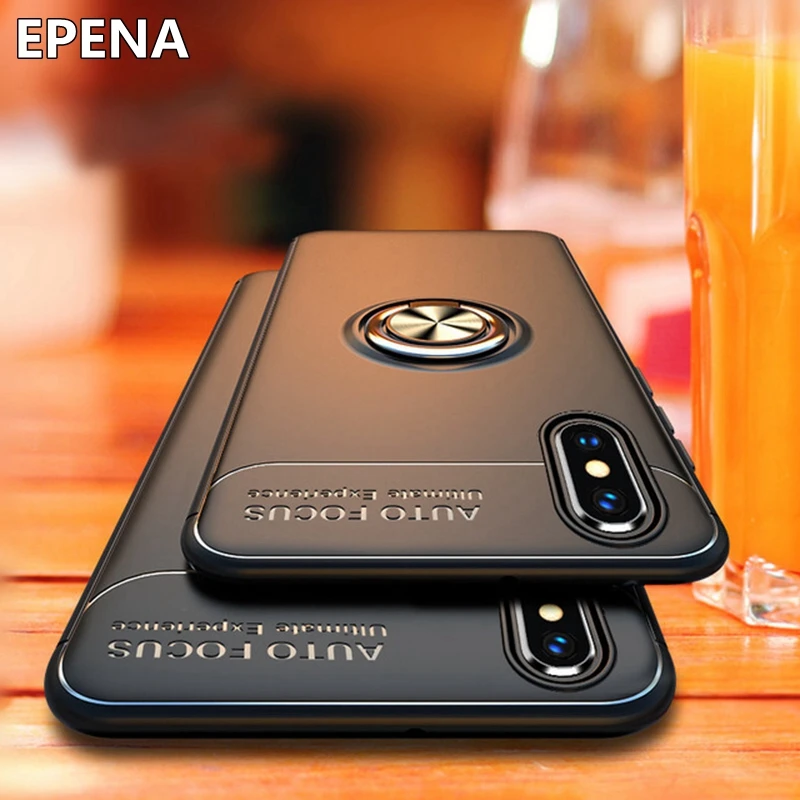 Автомобильный Магнитный чехол для телефона iphone 11 pro 7 8 6 6S Plus Мягкий защитный с