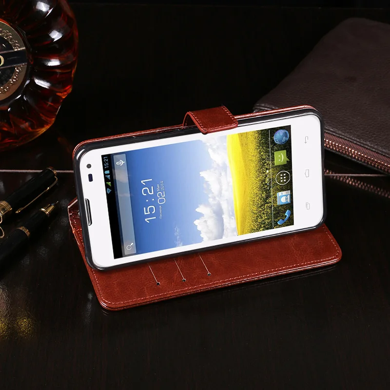 Кошелек чехол для Fly IQ4415 Чехол флип кожаные сумки телефон Era Стиль 3 случае