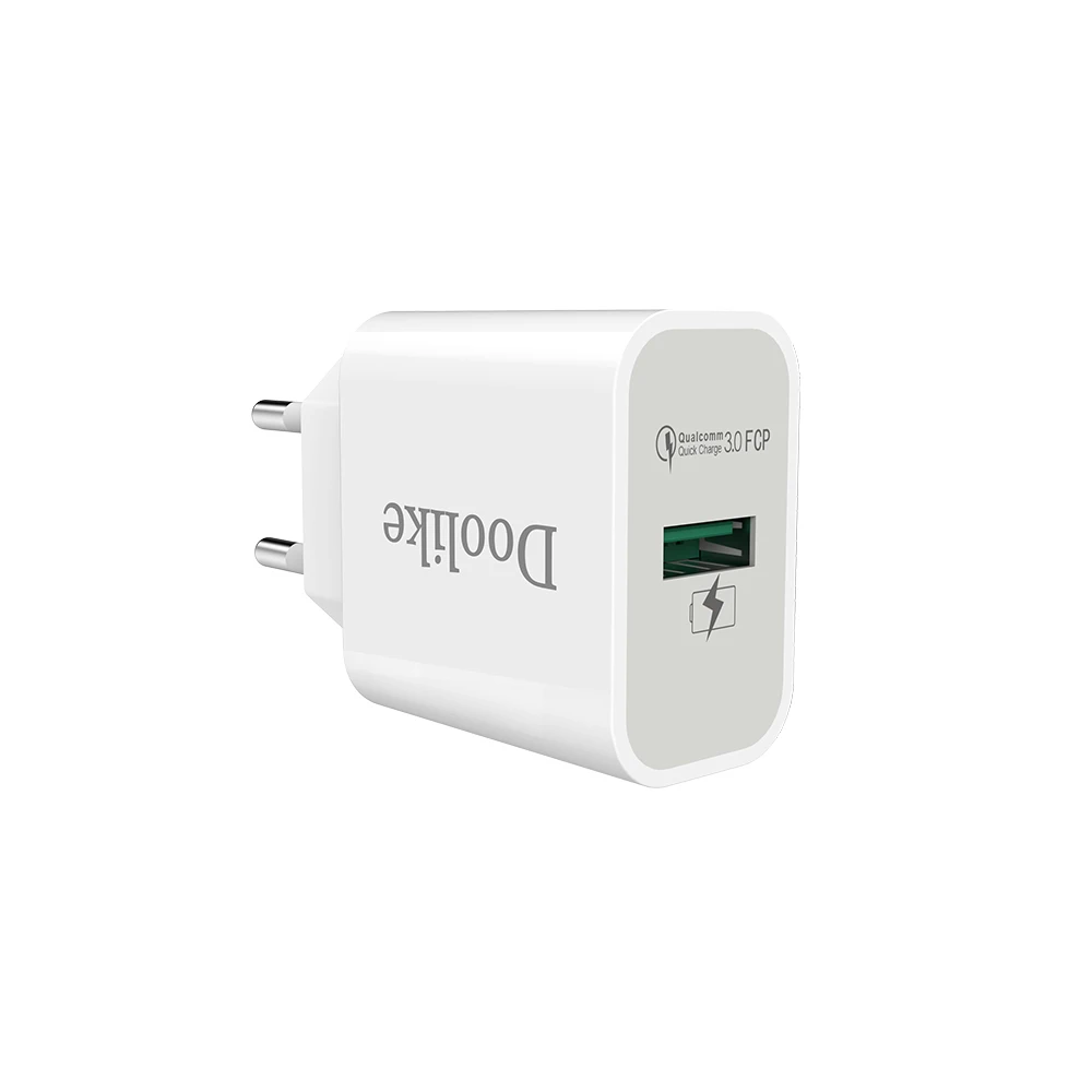 Устройство для быстрой зарядки Doolike EU Plug Quick Charge 3 0 FCP быстрое зарядное устройство