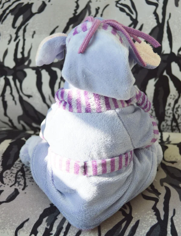 24 см Heffalump Lumpy фиолетовый слон плюшевые игрушки с пижамы мягкие животные для детей