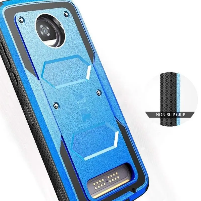 YUMQUA чехол для Motorola Moto Z2 Play/Z2 Force Case Shock Adsording Hybrid Прочный ударопрочный защитный motorola
