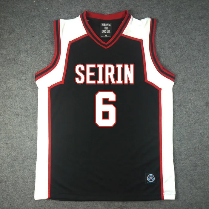 Баскетбольный мяч Kuroko's баскетбольный без корзины Seirin No.6 Koganei Shinji жилет для