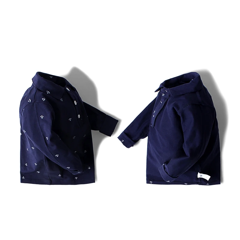 Детская одежда с длинными рукавами 100% хлопок футболка для мальчиков новый дизайн