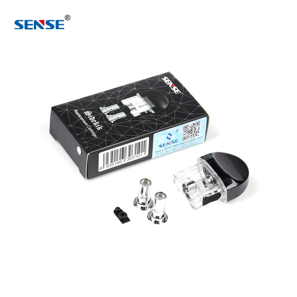 Оригинальный 1 5 шт Sense Sidekik Pod картридж 2 мл с repalcement 1.1ом катушка подходит Sensetech sense