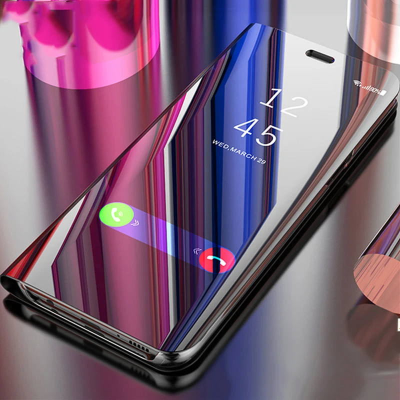 Сенсорный флип-чехол для vivo V9 X20 X21 X23 Y85 Y97 Y71 Y83 Pro X20 Plus NEX роскошное зеркало 360 Полное покрытие для vivo nex x20plus