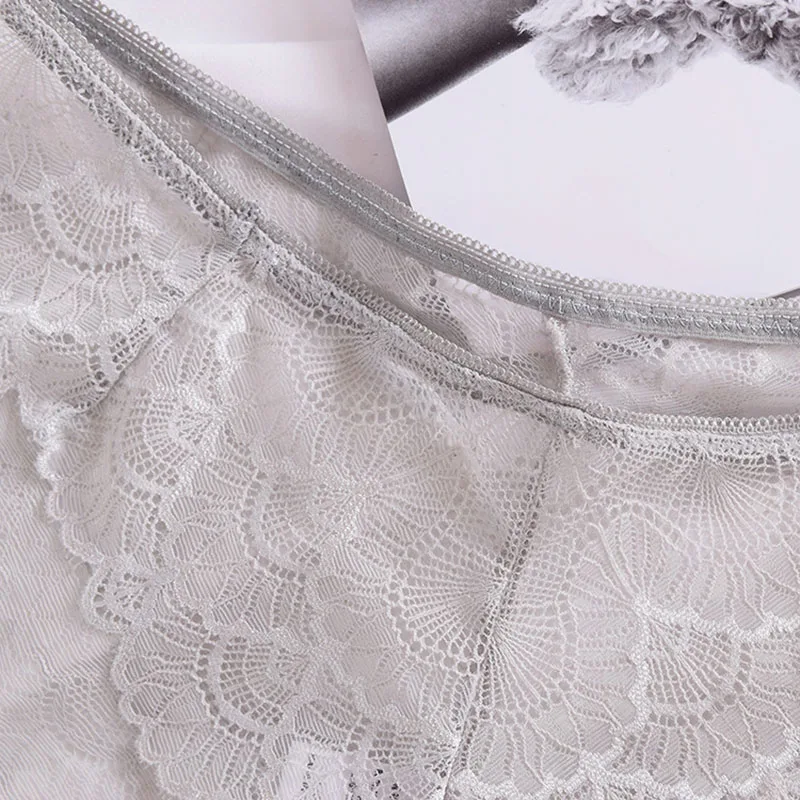 Трусы женские кружевные однотонные цвет в ассортименте M L XL XXL 1 шт | Женская