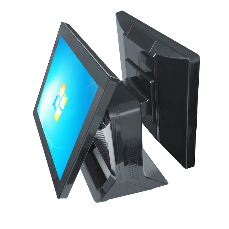 Все в одном pos терминал/barebone pc 15 дюймов дисплей с этикеткой принтера|pos display|all in oneall