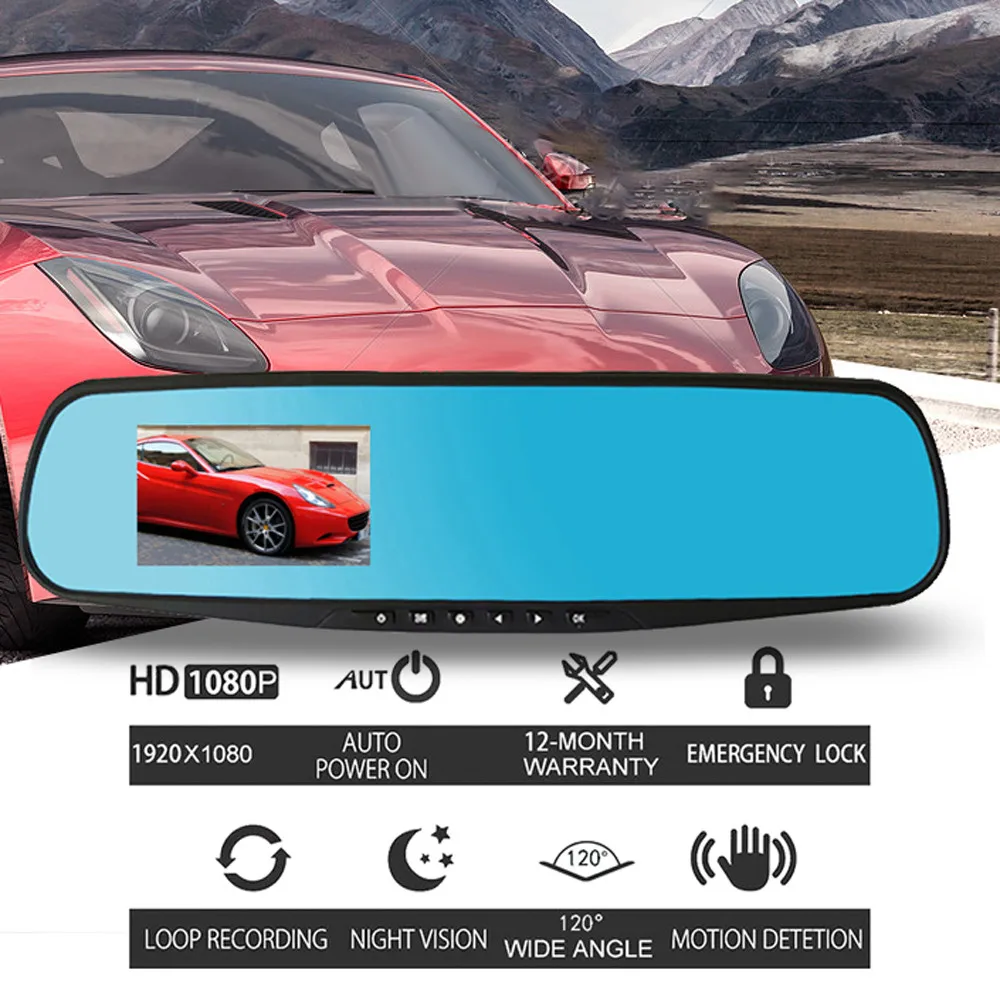 OMESHIN Авторегистраторы 2 8 дюймов HD 1080P USB2.0 карты видеомагнитофон