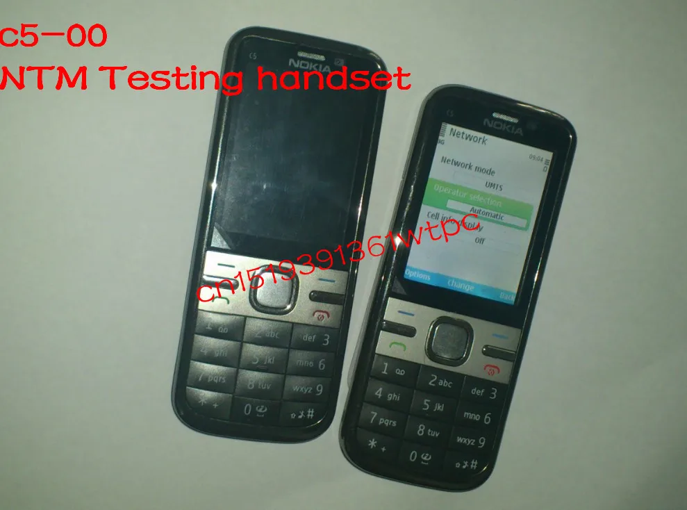 Бесплатная доставка dhl + C5-00 NTM &amp nemo handy Поддержка UMTS GSM тестов | Мобильные телефоны