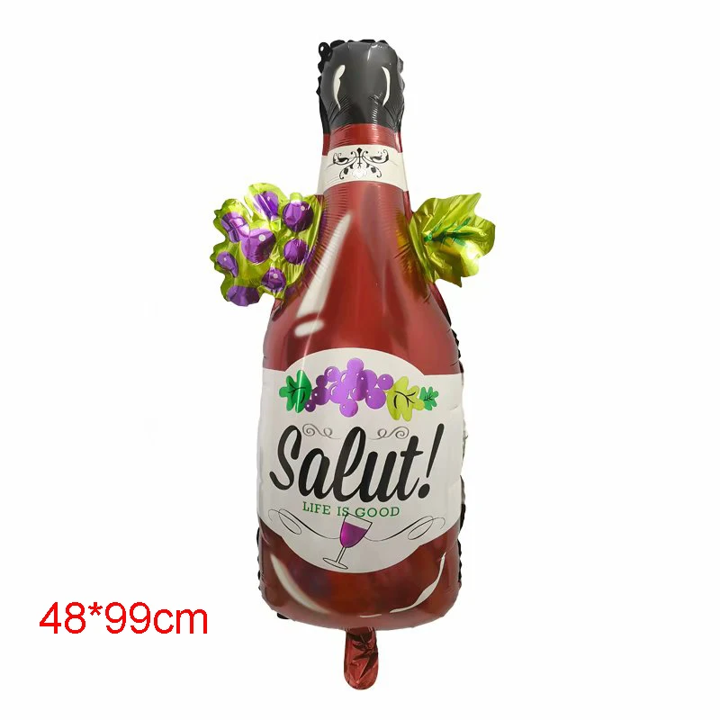 4 33 типа, 1 шт. воздушный шар, Золотая Корона, бокалы для шампанского, бутылка для виски, Розовый фламинго, вечерние шары, украшение для дня рождения - Цвет: 4