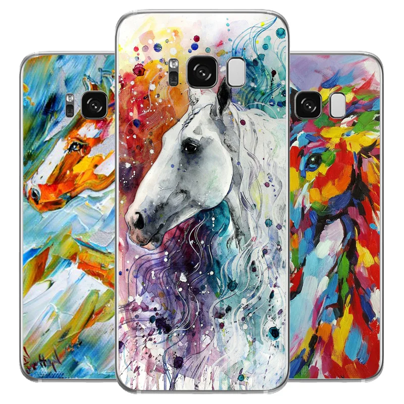 N461 водонепроницаемый конский Мягкий силиконовый чехол из ТПУ для Samsung Galaxy S5 S6 S7 S8