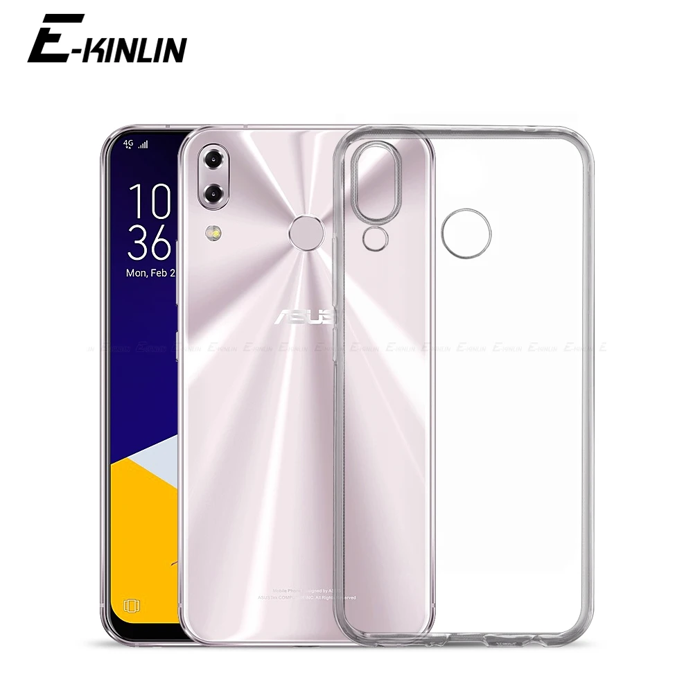 Ультратонкий прозрачный силиконовый чехол для Asus ZenFone 6 ZS630KL 5 5Z ZE620KL ZS620KL задняя