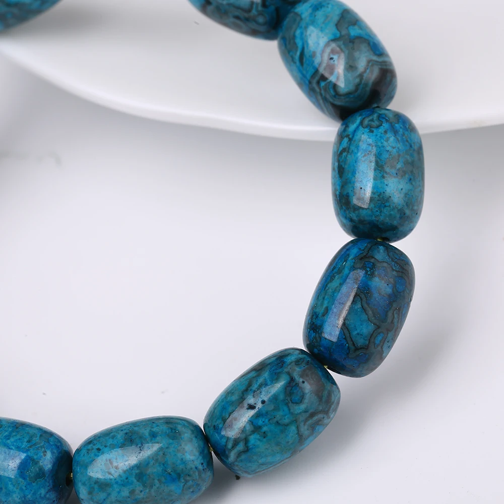 Original Natural Stone Bracelet Healing Crystal Women Men Fashion Reiki Beads Power Bucket Fine Jewelry Prayer | Украшения и