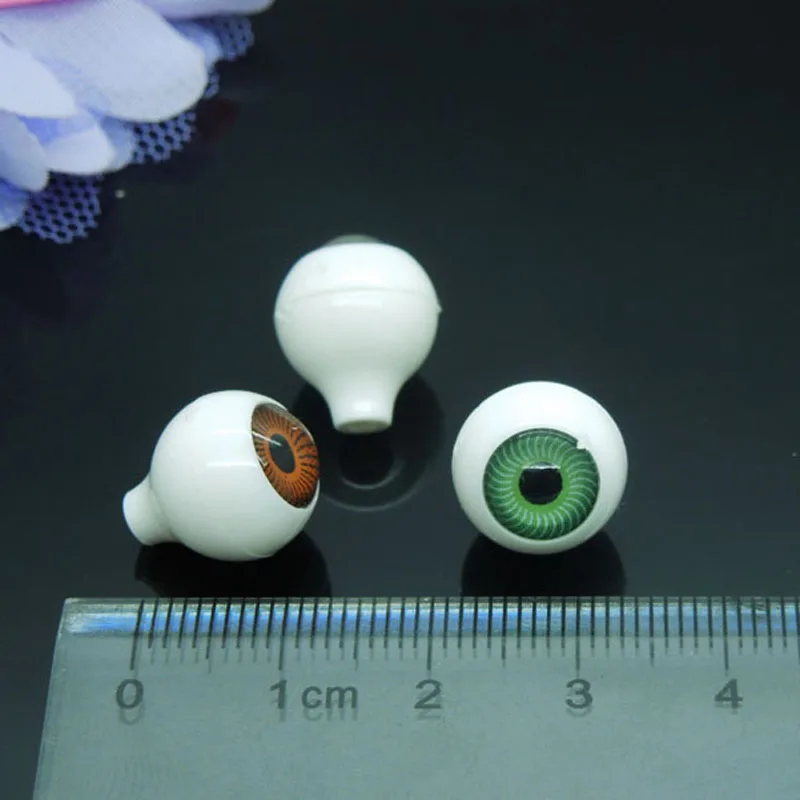 Бесплатная доставка 16 шт. (8 пар) Акриловые Пластиковые кукольные глаза BJD куклы