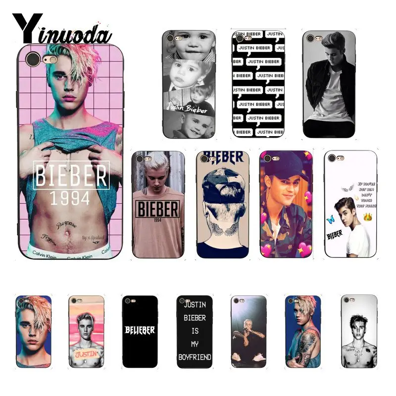 Yinuoda Джастин Бибер чехол для iphone SE 2020 8 7 6 6S 6Plus X XS MAX 5 5S XR Capa|Бамперы| |