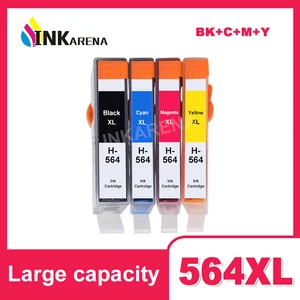 INKARENA 564XL Replacement For HP 564 Ink Cartridge Photosmart 5510 5511 5512 5514 5515 6510 6512 6521 7510 ProB8553 Printer