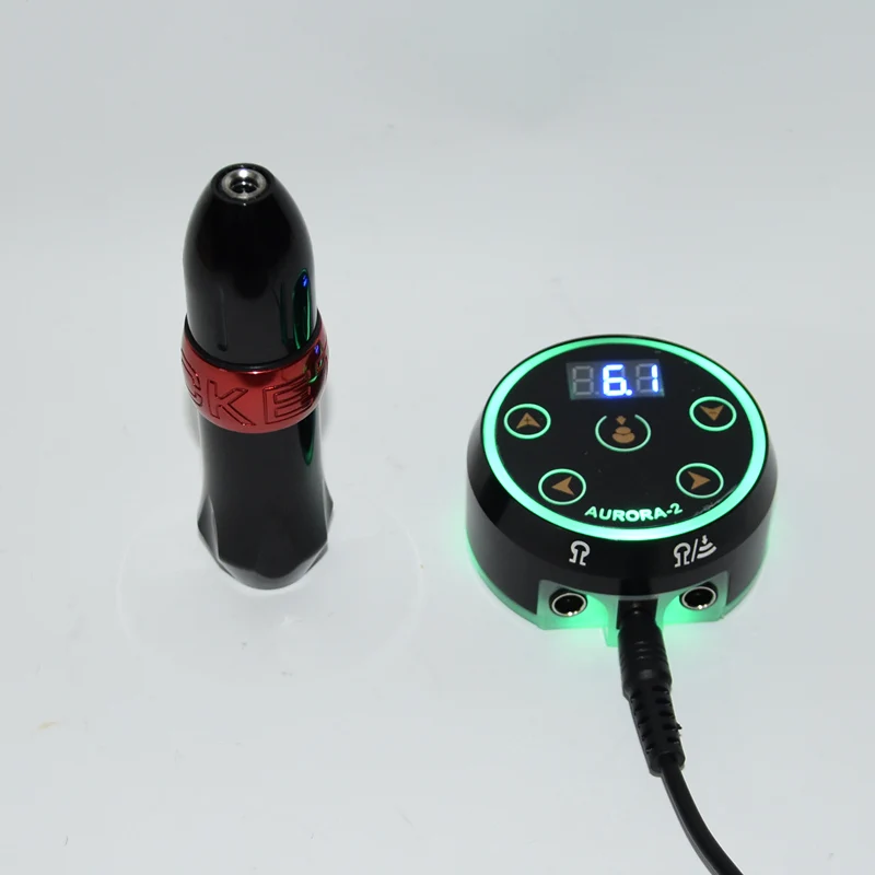 Professional Mini I lcd источник питания для татуажа с ракетной ручкой набор для татуажа