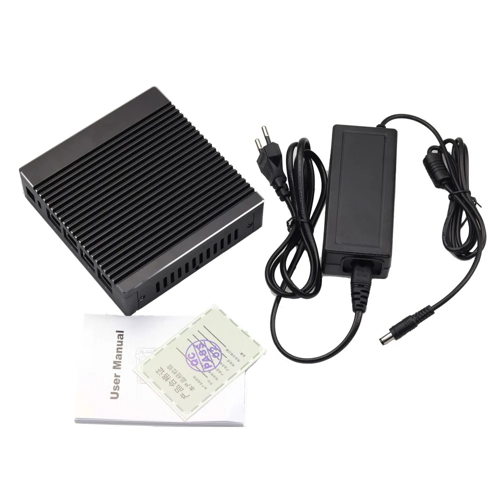 Tiny Size 4 Gigabit Lan Intel J1900 MiNi PC Windows 10 VGA Wifi 256GB Small Computer | Компьютеры и офис