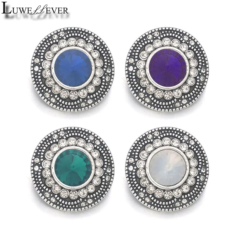 

Популярный компонент w388 Кристалл 3D 18 мм металлическая кнопка для браслета ожерелья Сменные ювелирные изделия женские аксессуары фурнитура