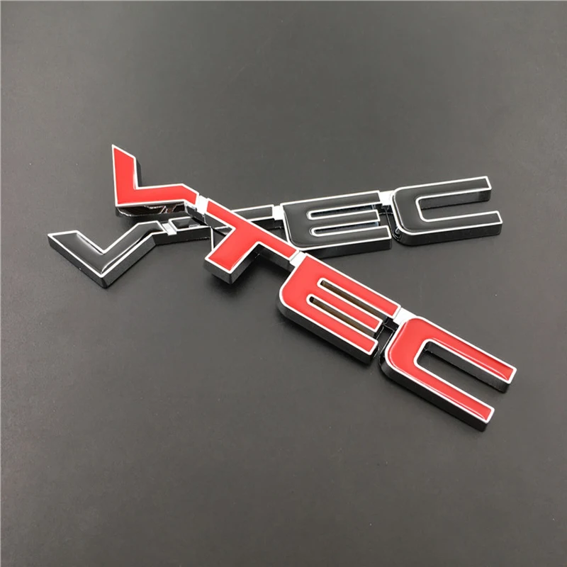 Автомобильная металлическая 3d наклейка эмблема для стайлинга Honda VTEC Logo Mugen Civic
