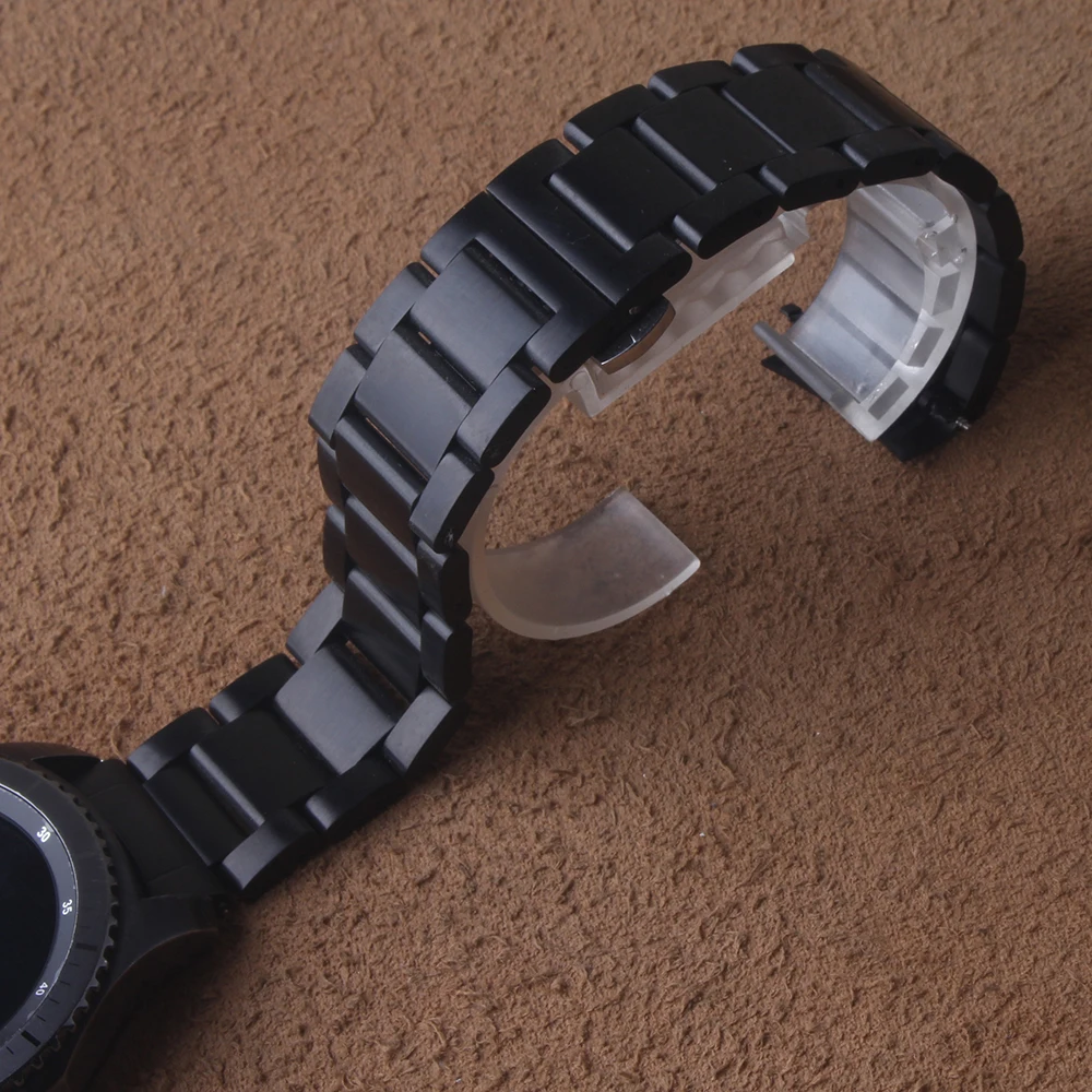 Ремешок для часов из нержавеющей стали Samsung Gear S3 Galaxy Watch 46 мм SM R800 спортивный