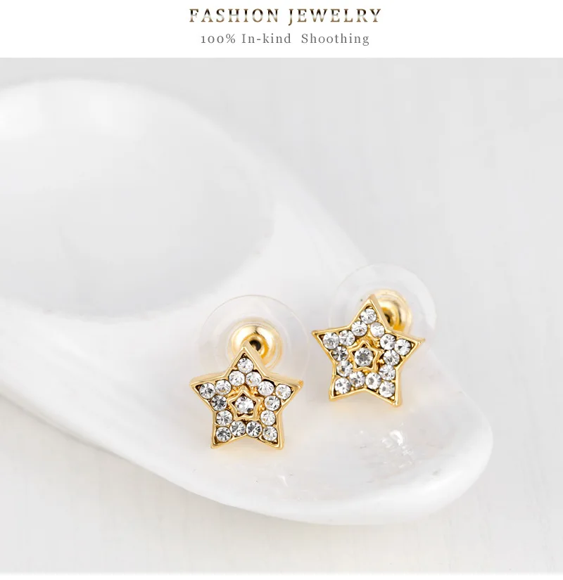HC Fashion Star Pendant Girl's Jewelry Sets Hot Baby Necklace Cute Crystal Bling Children's Day Gift Kid Kids T | Украшения и