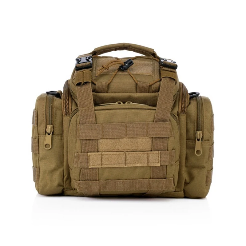 Уличная спортивная портативная тактическая сумка с системой Молле 600D из ткани