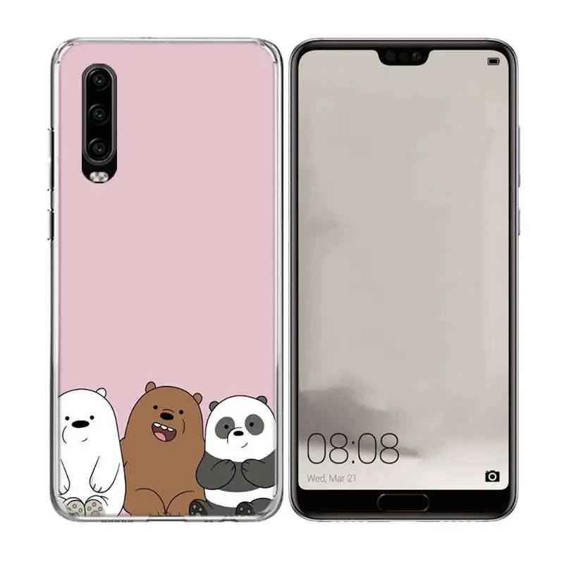 Чехол для телефона Three little Bear силиконовый чехол Huawei P30 P20 Pro Mate 20 10 P10 lite P Smart + Plus Z 2019 |