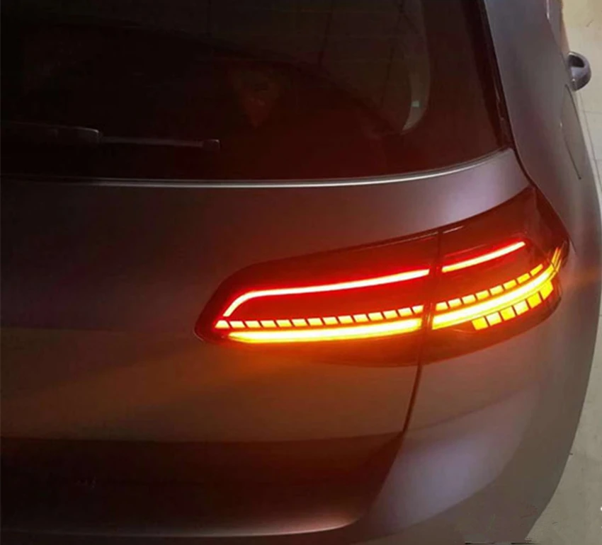 Светодиодный фонарь для VW Golf 7 MK7 изменение Гольф MK7.5 Мобильный свет, светодиодные задние фонари для игры в гольф, MK7.5 5GG