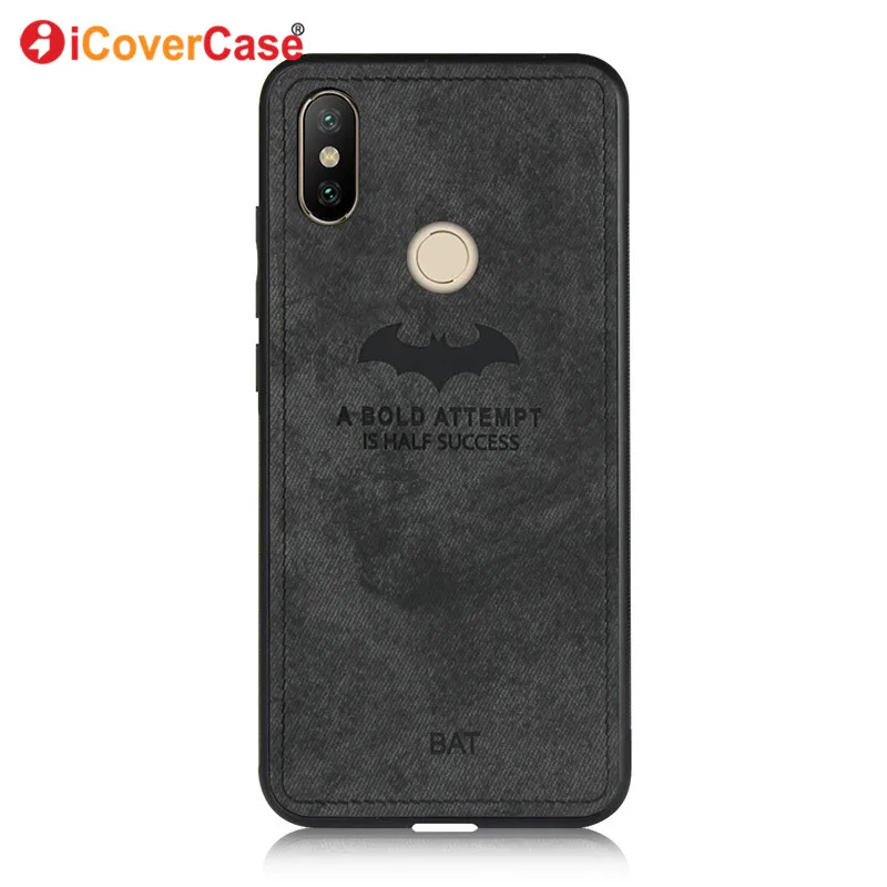 Новый крутой чехол с Бэтменом для Xiaomi mi A2 A 2 задняя крышка значок летучей мыши