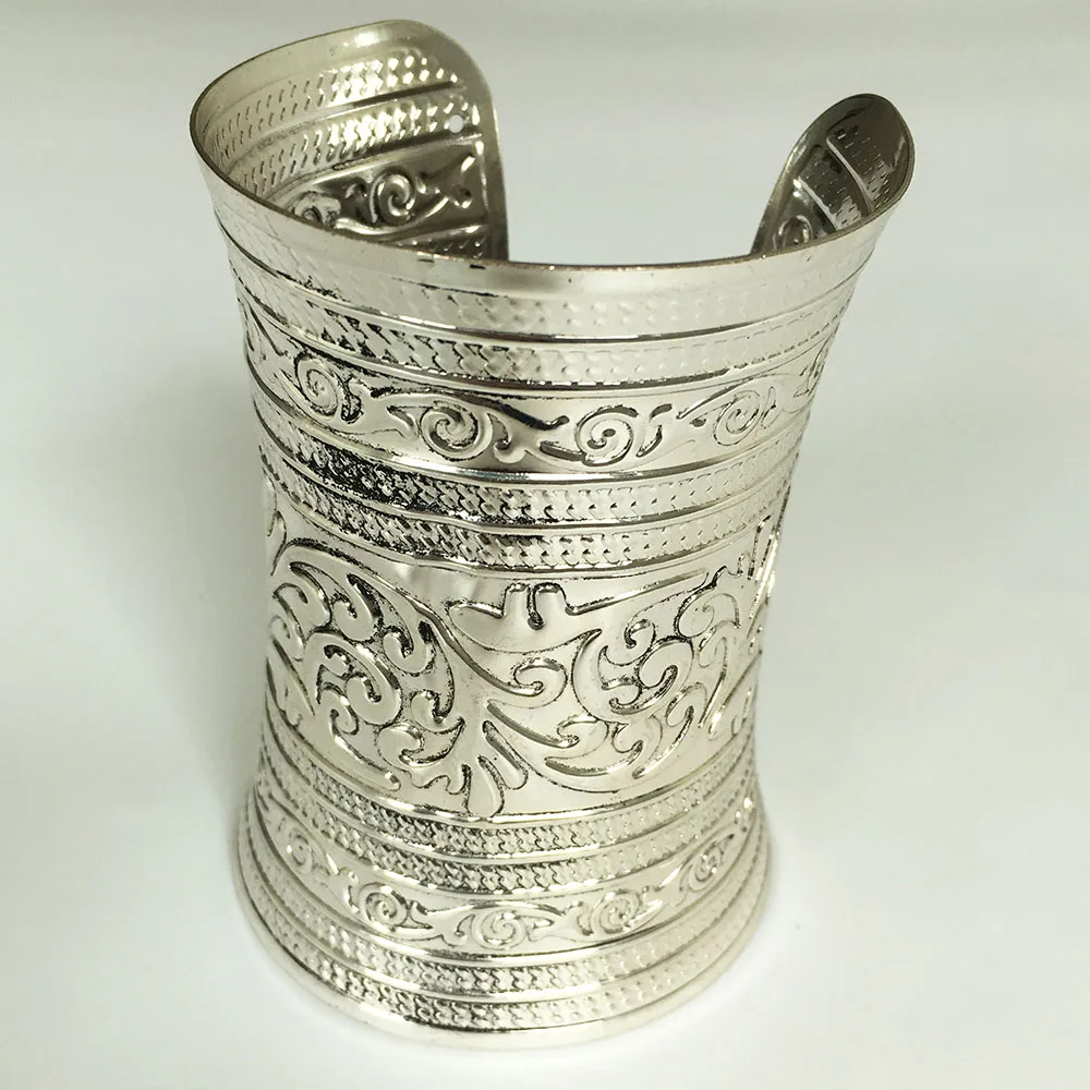 Женский винтажный изогнутый браслет Find Me этнический Браслет манжета в стиле панк