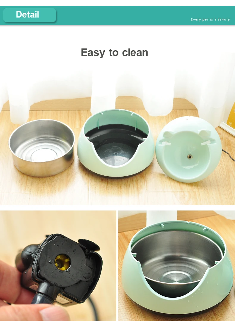 Автоматическая Люминесцентная поилка для домашних животных фонтанчик кошек и