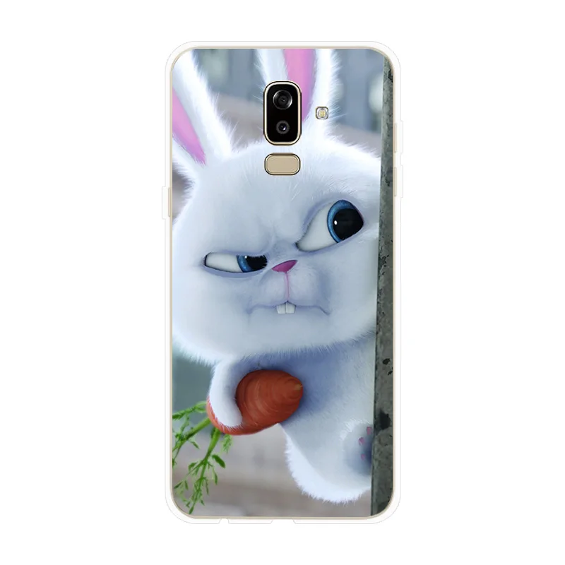 Phone Case For Samsung Galaxy J4 J6 J8 2018 J2 Pro Cover Rabbit Pikachu J1 J3 J5 J7 Prime 2017 2016 2015 |