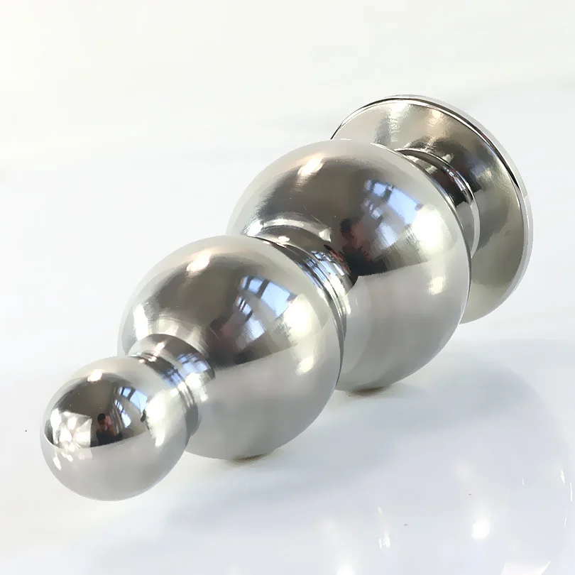 Анальная пробка из нержавеющей стали тяжелые анальные шарики большая дилатадор