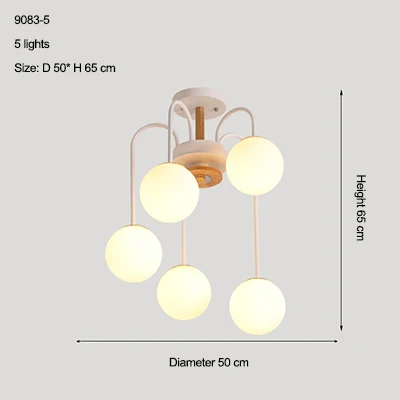 5 Light Американские потолочные светильники винтажные для гостиной спальни промышленные черные lamparas de techo светильники освещение современный потолочный светильник - Цвет абажура: 5 Light