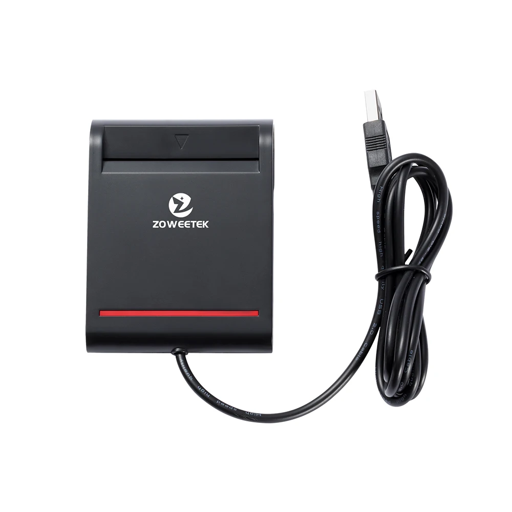 Zoweetek 12026 2 устройство для считывания смарт карт и IC банк чтения Интернет банкомат