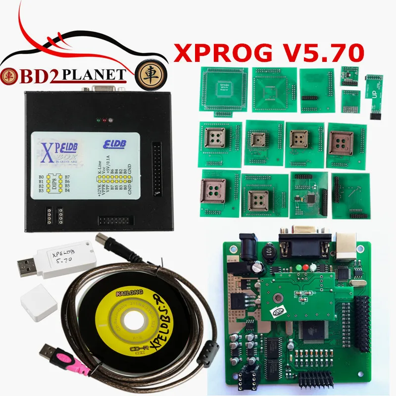 Fast Shipping PROG-M V5.70 Black Metal Box XPROG 5.70 M ECU Programmer With USB Dongle Than Xprog 5.60/5.55/5.0 | Автомобили и
