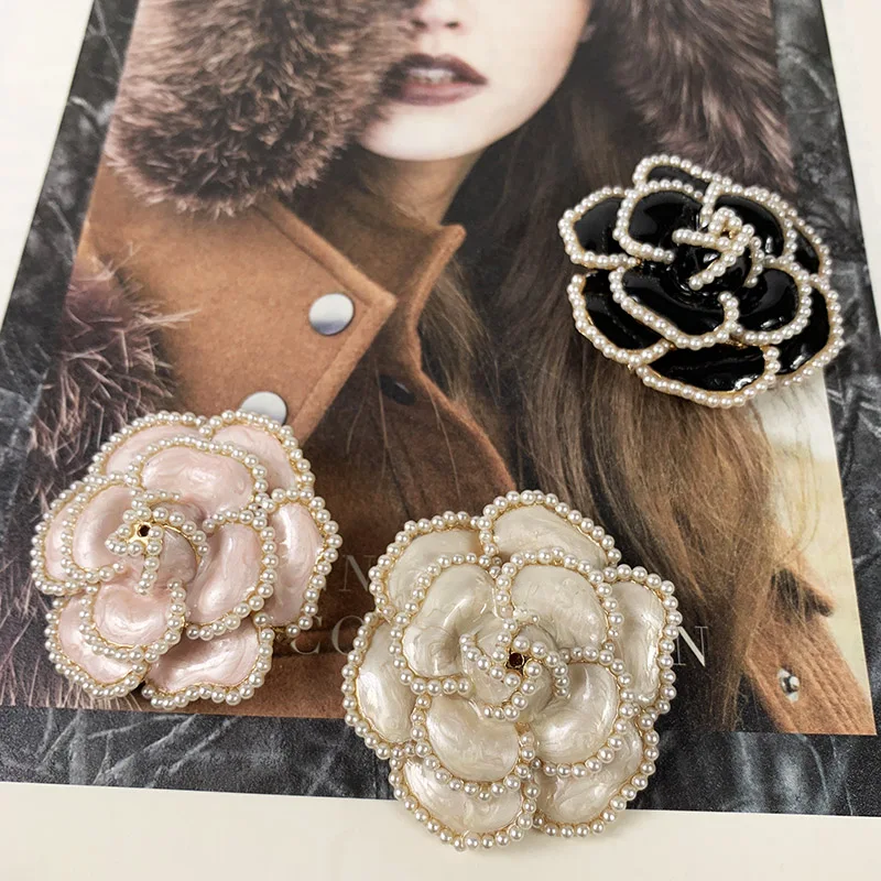 

Luxury Jewlery Style Flowers Pearl Pins Brooches Broche Broach Jewelry For Women