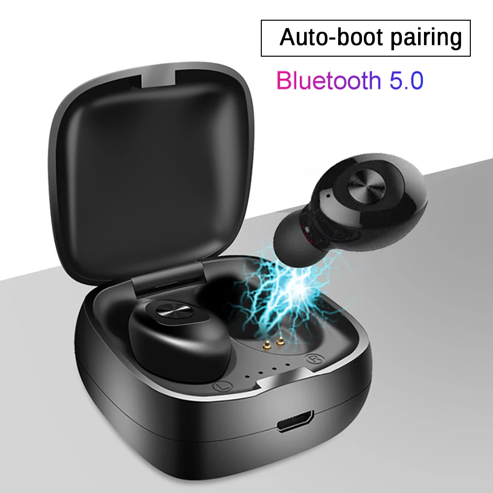 Стереонаушники Bluetooth 5 0 Беспроводные Hi-Fi наушники со звуком спортивные игровая