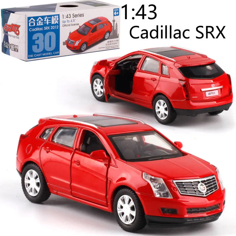 CAIPO 1:43 Cadillac SRX модель автомобиля из сплава с откидной крышкой литая металлическая