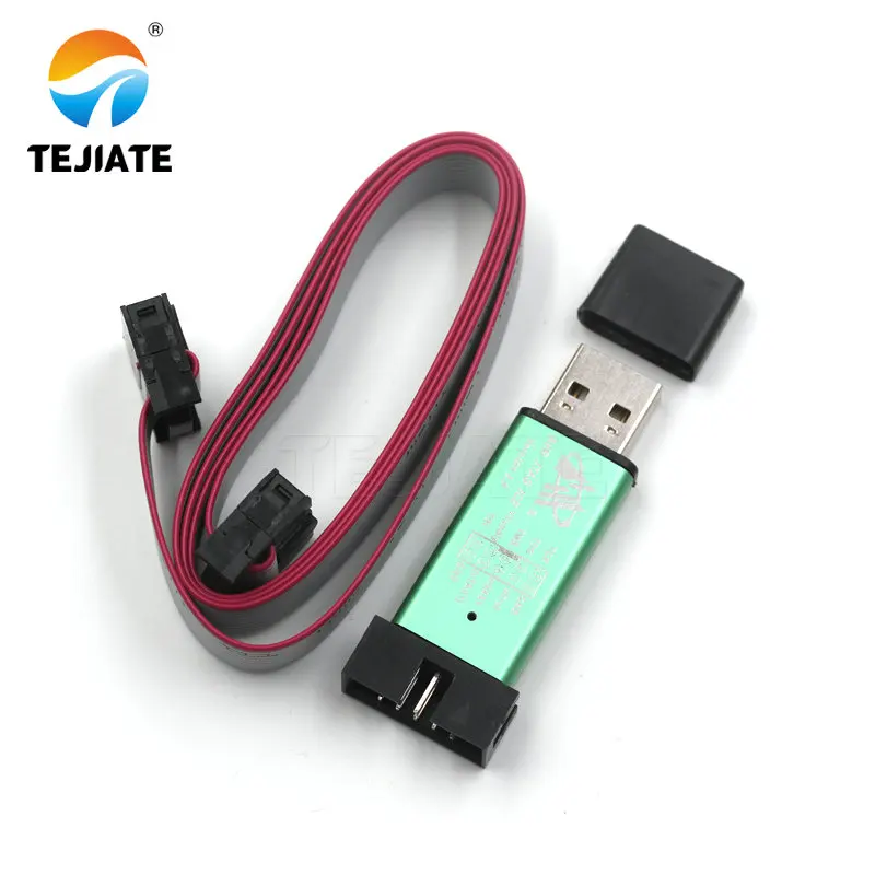Эмулятор программного программатора AVR JTAG ICE USB (алюминиевый корпус + защита от