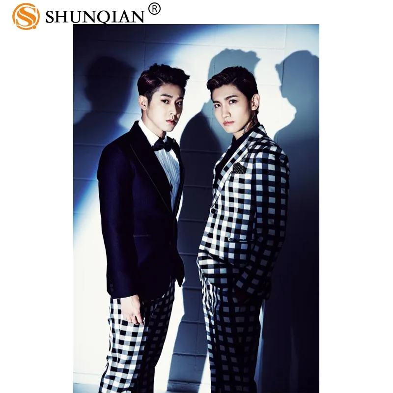 Лидер продаж корейский TVXQ на заказ! Печатный плакат настенный художественный