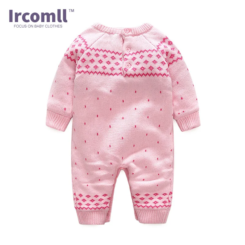 Ircomll новейшие детские зимние осенние Комбинезоны Новорожденный новогодний боди