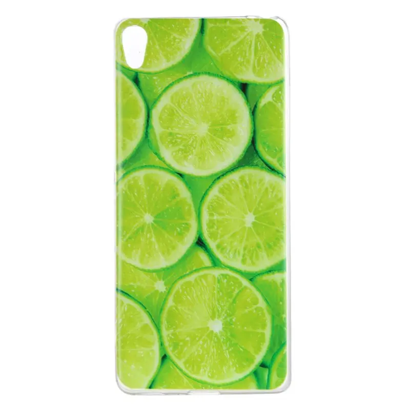 Case For Sony Xperia XA Back Cover Ultra Thin Flexible Rubber Fruit Animal Flower Phone Bag Gel Coque Etui Capinha |