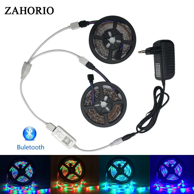 Bluetooth контроллер 5 м RGBWW RGBW 5050 Светодиодная лента светильник не водонепроницаемый