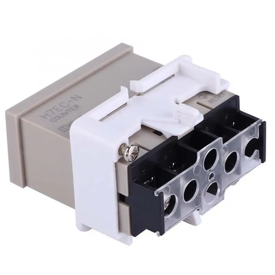 H7EC N без входного напряжения цифровой электрический счетчик Totalizer с 8 гигит ЖК