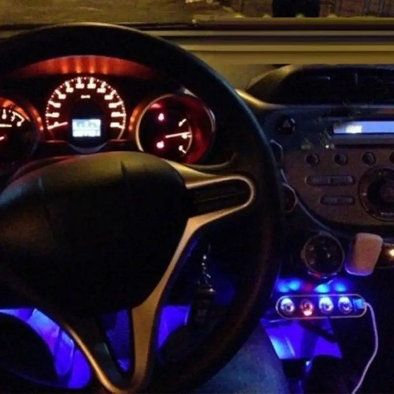 Автомобиль авто розетка для автомобильного прикуривателя Разветвитель+ Порты usb переходник авто-Стайлинг 12 V-24 V 4 способа мульти со штыревой частью соединения Зарядное устройство