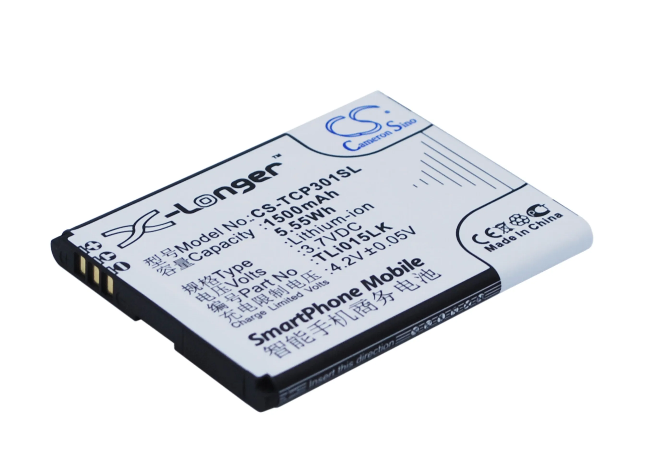 Cameron Sino 1500 мАч аккумулятор TLi015JA TLi015LK для TCL J326T P301M|cameron sino|battery 1500mahcameron sino battery |
